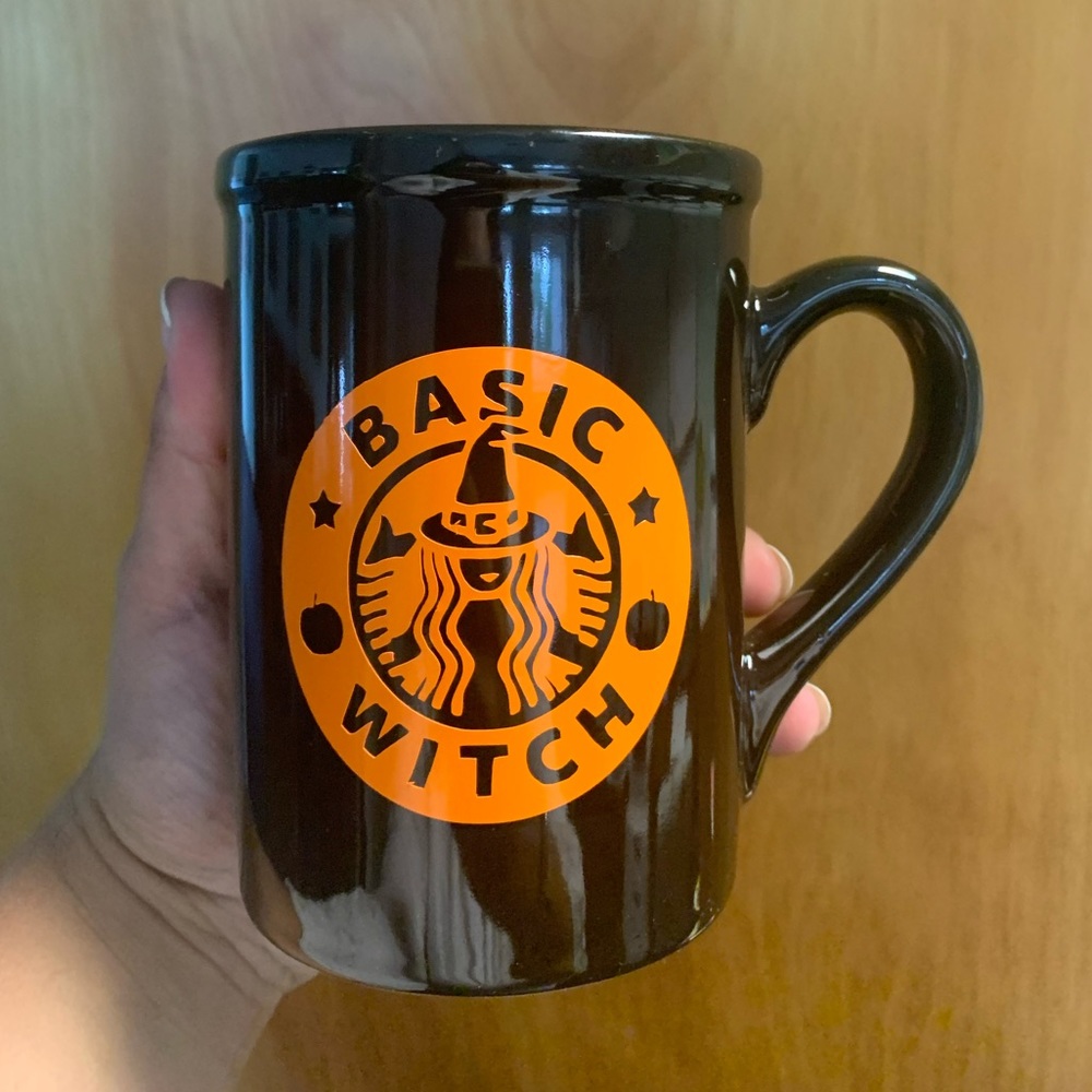 Basic witch halloween pumpkin spice latte mug - Picture 1 of 4